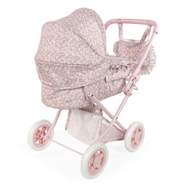 Carrinho de Bonecas Grande Lili Pink Flowers Autobrinca Online