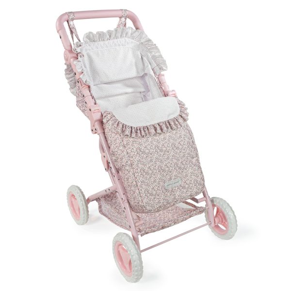 Carrinho de Bonecas c/ Bolsa Lili Pink Flowers Autobrinca Online