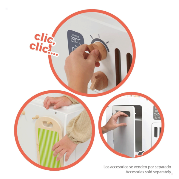 Cozinha de Brincar de Madeira em Branco Autobrinca Online