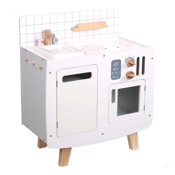 Cozinha de Brincar de Madeira em Branco Autobrinca Online