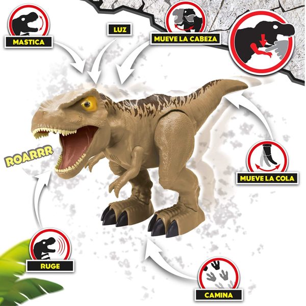 Dinossauros T-Rex c/ Som e Movimentos Autobrinca Online