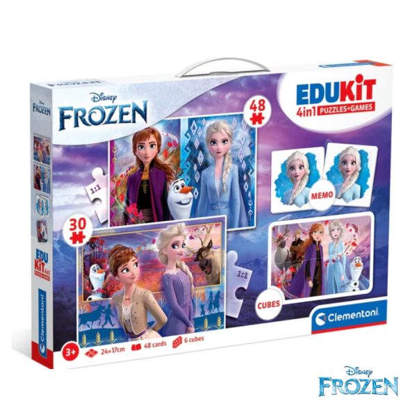 Edukit 4 Jogos em 1 Frozen Autobrinca Online