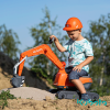 Escavadora Kubota Orange c/ Capacete Autobrinca Online