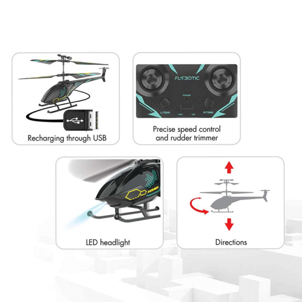 Flybotic Helicóptero Air Mamba RC Autobrinca Online