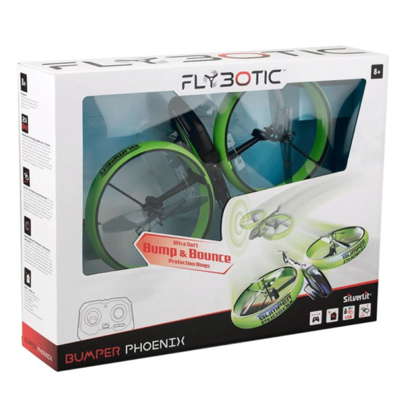 Flybotic Helicóptero Bumper Phoenix RC Autobrinca Online