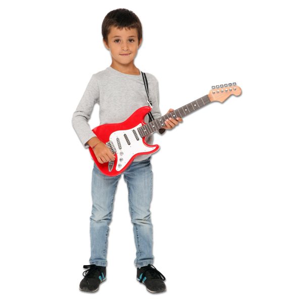 Guitarra Elétrica Rock Bontempi Red 67cm Autobrinca Online