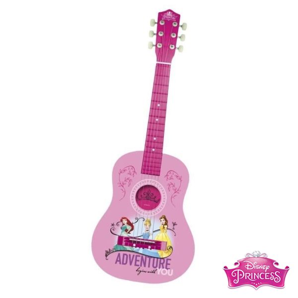 Guitarra em Madeira Princesas 75cm