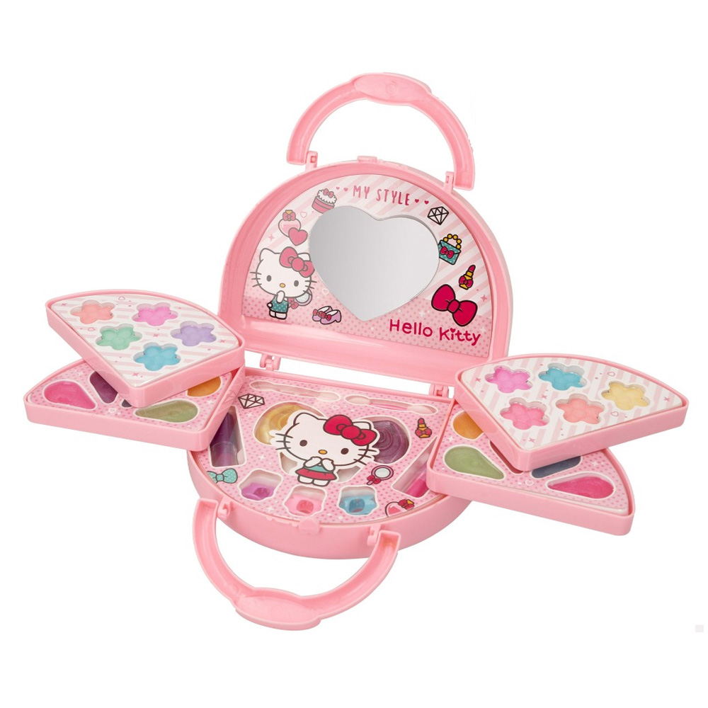 Conjunto de Maquilhagem Infantil Hello Kitty Hello Kitty Paleta Maquillaje  30 Peças (30 pcs)