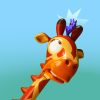 Jogo Gira a Girafa Autobrinca Online