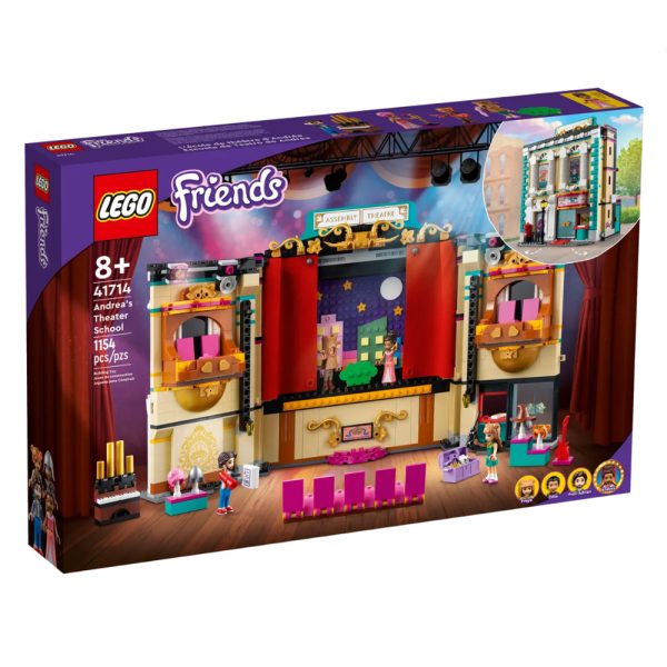 LEGO Friends – A Escola de Teatro da Andrea 41714 Autobrinca Online