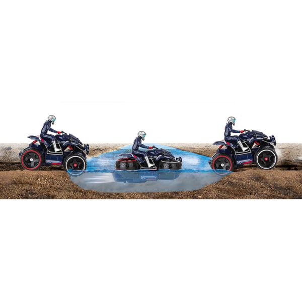 Moto Quad Amphibious Carrera Red Bull RC Autobrinca Online