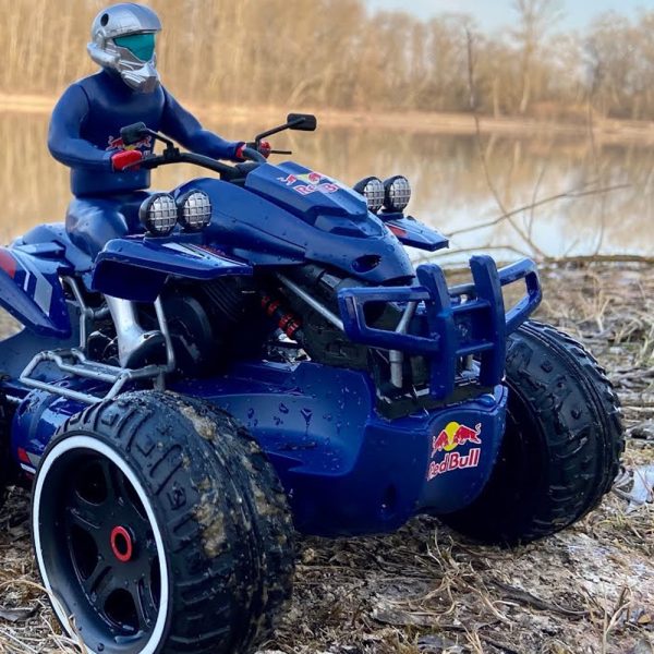 Moto Quad Amphibious Carrera Red Bull RC Autobrinca Online