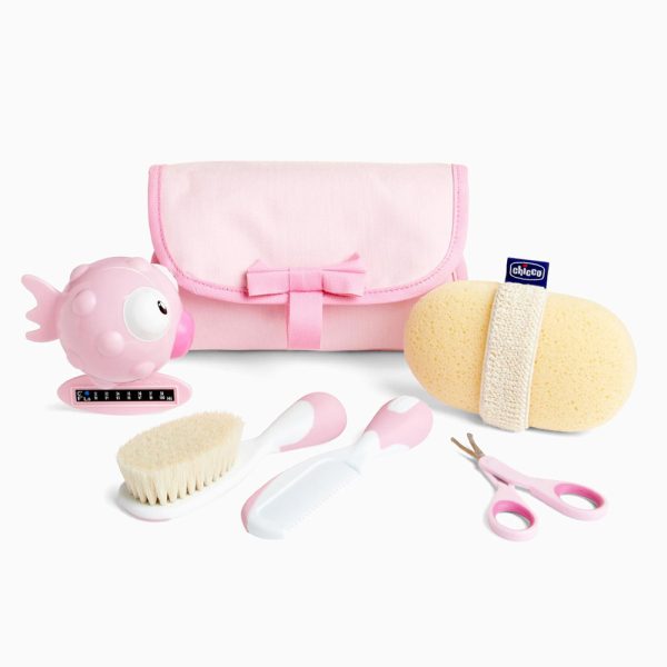 Necessaire de Higiene Happy Bubbles Chicco Rosa Autobrinca Online