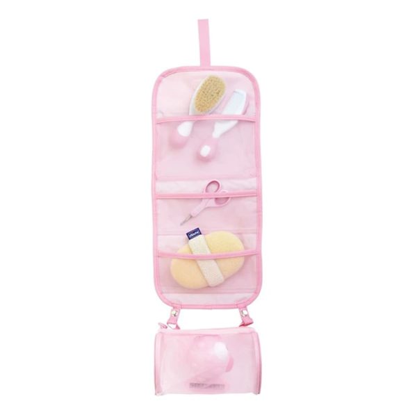 Necessaire de Higiene Happy Bubbles Chicco Rosa Autobrinca Online