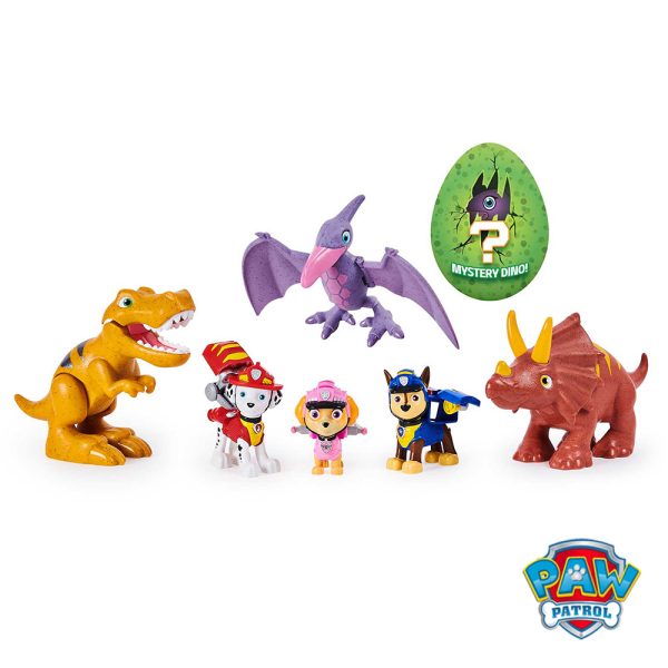 Patrulha Pata Dino Rescue Pack de Figuras Autobrinca Online