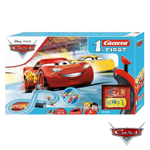 Pista Carrera First Cars – Corrida de Amigos 2,4m Autobrinca Online