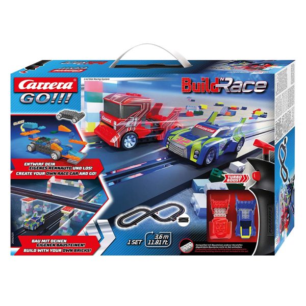 Pista Carrera GO!!! Build N Race 3,6m Autobrinca Online