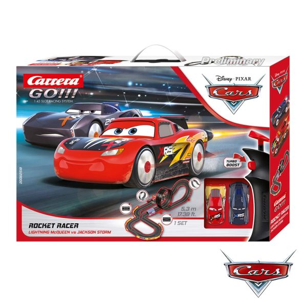 Pista Carrera GO!!! Cars – Rocket Racer 5,3m Autobrinca Online