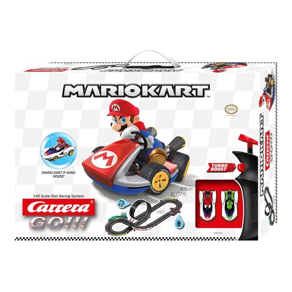 Pista Carrera GO!!! Mario Kart 4,9m Autobrinca Online