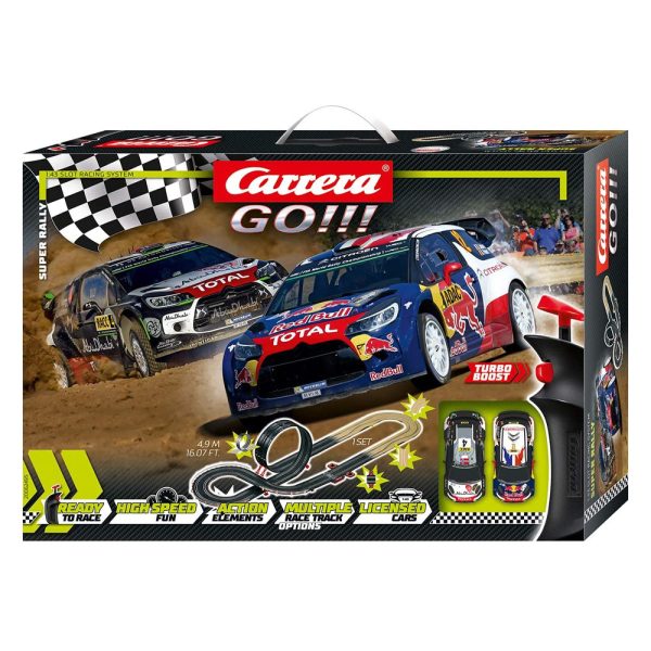 Pista Carrera GO!!! Super Rally 4,9m Autobrinca Online