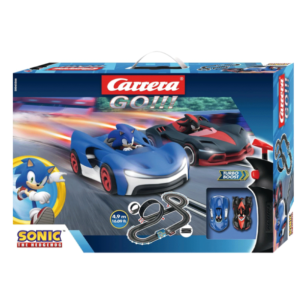 Pista Carrera Go!!! Sonic the Edgehog 4.9m Autobrinca Online