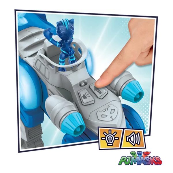 PJ Masks Animal Power Ataque Felino Autobrinca Online