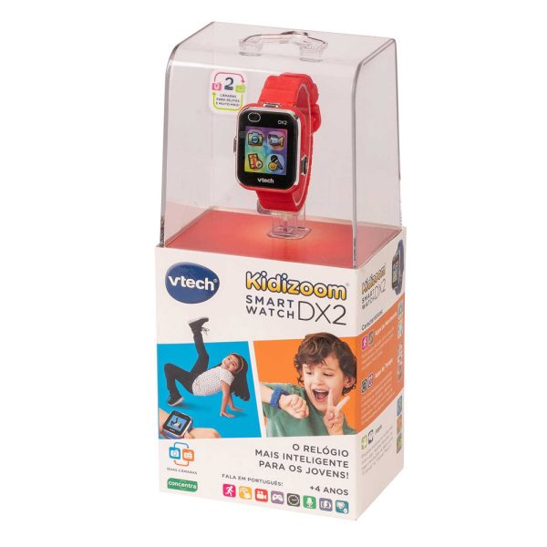 Relógio Kidizoom Smart Watch DX2 Vermelho Autobrinca Online