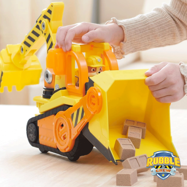 Rubble Crew Veículo Deluxe Rubble Bulldozer Autobrinca Online