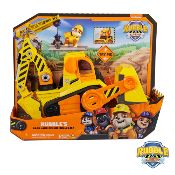 Rubble Crew Veículo Deluxe Rubble Bulldozer Autobrinca Online
