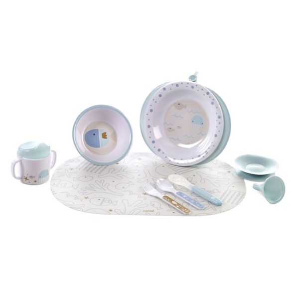 Set Alimentação para Microondas Jané Lazuli Blue 9 Peças Autobrinca Online