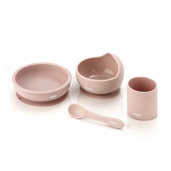 Set Alimentação Silicone para Microondas Jané Pale Autobrinca Online