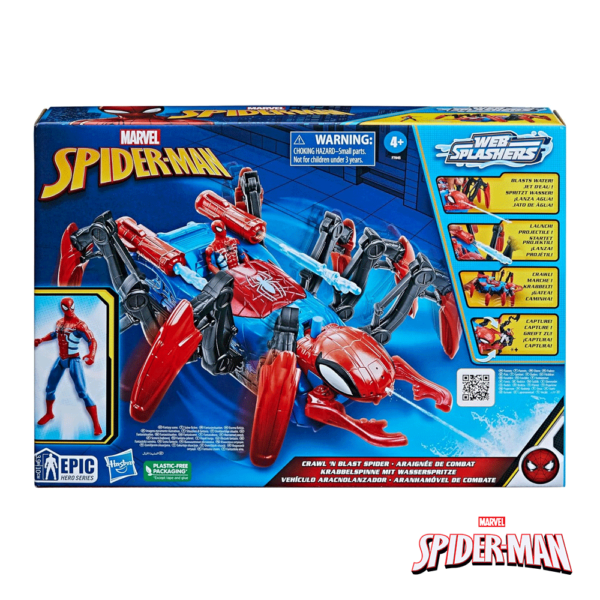 Spider-Man Aranhamóvel de Combate c/ Figura 10cm Autobrinca Online