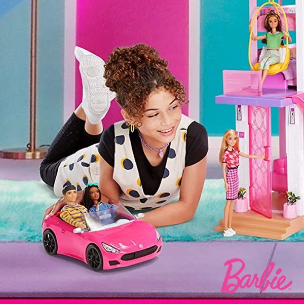 Barbie e o seu Carro Descapotável Autobrinca Online