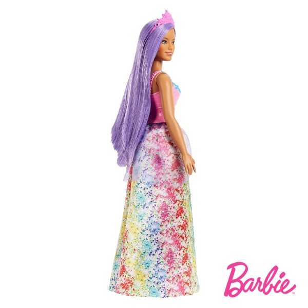 Barbie Dreamtopia Princesa Cabelo Lilás Autobrinca Online