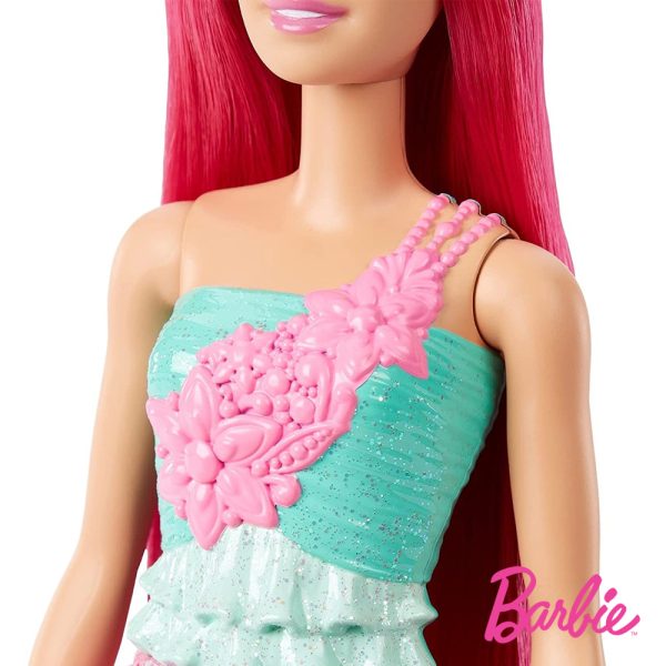 Barbie Dreamtopia Princesa Cabelo Rosa