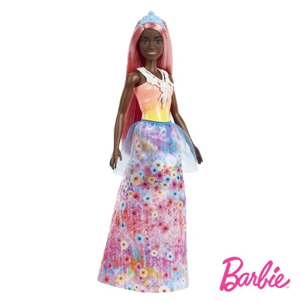 Barbie Dreamtopia Princesa Mulata Cabelo Rosa Autobrinca Online