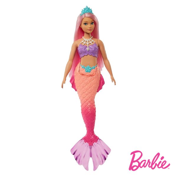 Barbie Dreamtopia Sereia Coral Autobrinca Online