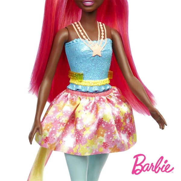 Barbie Dreamtopia Unicórnio Amarelo Autobrinca Online