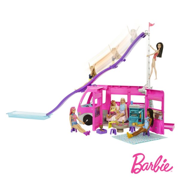 Barbie Super Caravana de Sonho Autobrinca Online