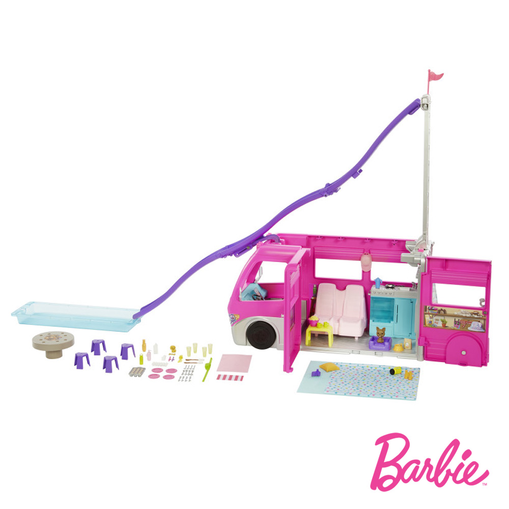 Jogo De Construção Trailer Dos Sonhos Mega Barbie