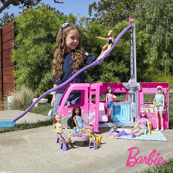 Barbie Super Caravana de Sonho Autobrinca Online