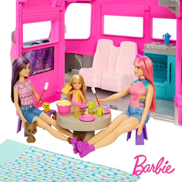 Barbie Super Caravana de Sonho Autobrinca Online