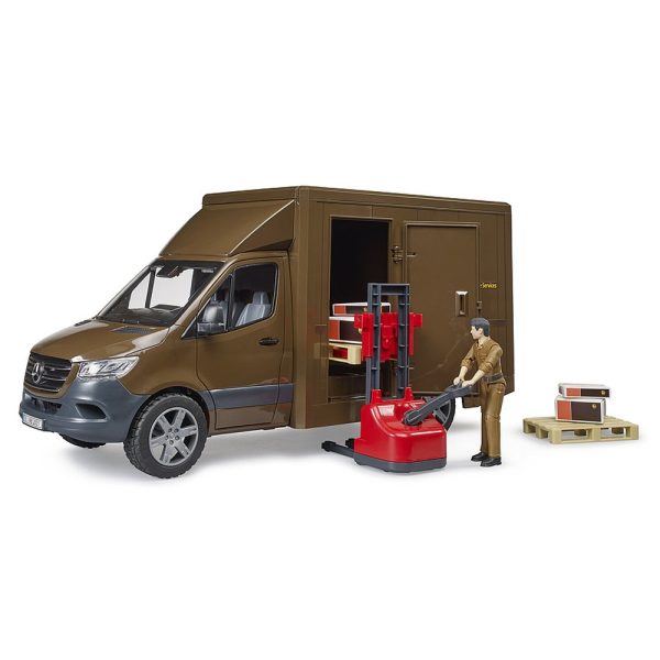 Carrinha Mercedes Sprinter UPS c/ Motorista Autobrinca Online