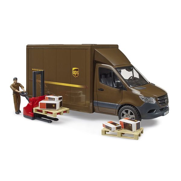 Carrinha Mercedes Sprinter UPS c/ Motorista Autobrinca Online