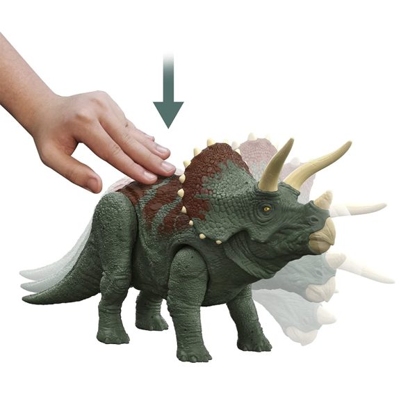 Jurassic World Dinossauro Triceratops Autobrinca Online