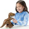 Jurassic World Imaginext Dinossauro Raptor XL Castanho Autobrinca Online