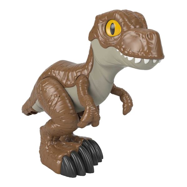 Jurassic World Imaginext Dinossauro Raptor XL Castanho Autobrinca Online