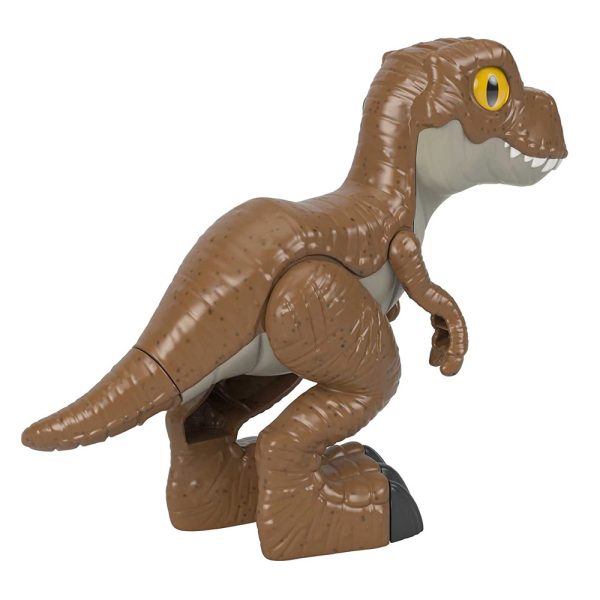 Jurassic World Imaginext Dinossauro Raptor XL Castanho Autobrinca Online