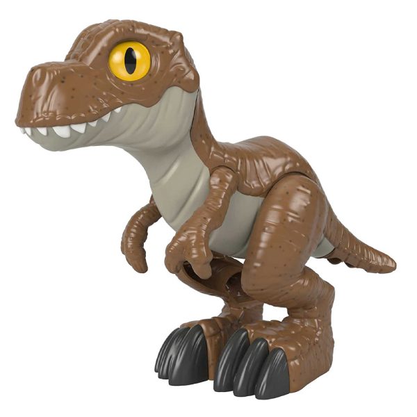 Jurassic World Imaginext Dinossauro Raptor XL Castanho Autobrinca Online