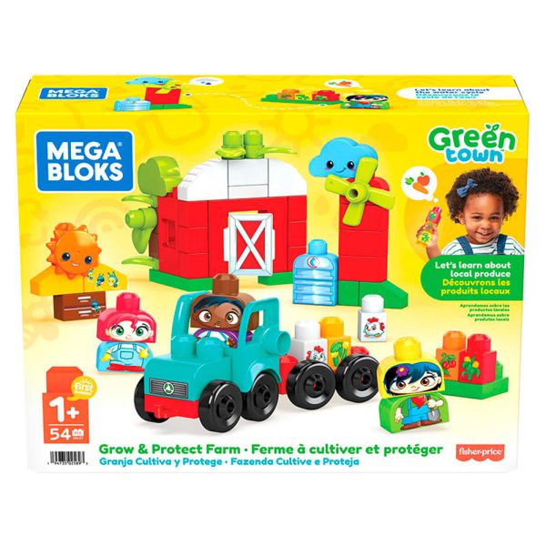 Mega Bloks Cidade Verde Cultivo da Quinta Autobrinca Online